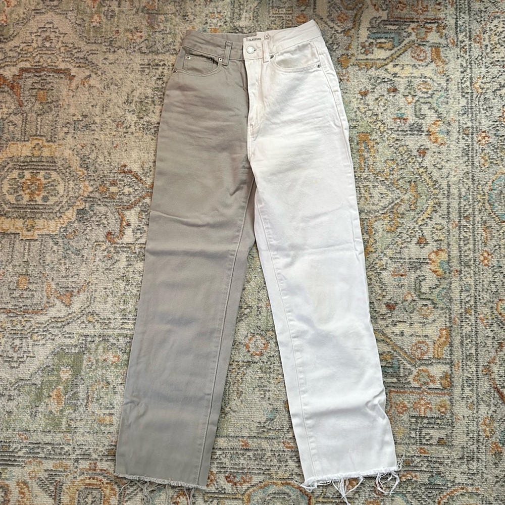Glassons two tone jeans